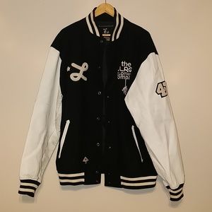 LRG Black & White Varsity Jacket